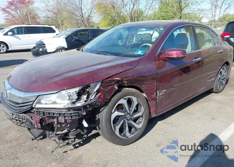 2016 Honda Accord Ex-L V-6 from USA, damaged, VIN 1HGCR3F89GA012350